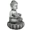 22" Buddha in Sukhasana Pose Outdoor Garden Water Fountain
